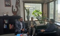 دیدار مدیرکل صمت سیستان و بلوچستان با سرپرست سازمان صنایع کوچک و شهرکهای صنعتی ایران