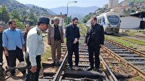 بازدید دادستان مرکز مازندران از راه‌آهن شمال با پیمودن مسیر ۱۲۰ کیلومتری