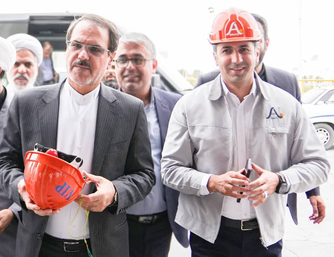 بازدید رئیس سازمان بازرسی کل کشور از مدرن‌ترین کارخانه آلومینیوم ایران