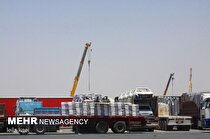 ۵۳۷ میلیون دلار کالا از مرز مهران به عراق صادر شد