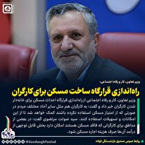 راه‌اندازی قرارگاه ساخت مسکن برای کارگران