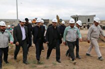 بازدید از طرح احداث کارخانه آهن اسفنجی اردبیل