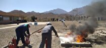 برگزاری مانور امداد و نجات در معادن زغال سنگ کرمان