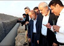 برنامه افزایش لوله گذاری انتقال آب به زاهدان به ۲ کیلومتر در روز