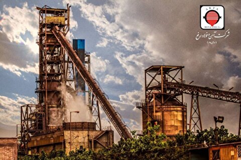 رکوردزنی جدید شرکت آهن و فولاد ارفع در تولید آهن اسفنجی