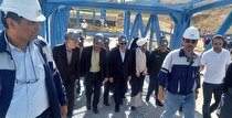 بازدید استاندار و رییس سازمان صمت کردستان از کارخانه گندله‌سازی کردستان شرکت صبا امید غرب خاورمیانه
