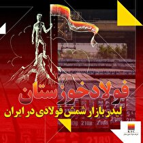 فولاد خوزستان لیدر بازار شمش فولادی در ایران/ پیشتازی «فخوز» در تامین نیاز‌های بازار