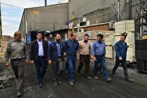 بازدید مدیرعامل شرکت آلومینیوم ایران از اورهال واحد‌های مختلف کارخانه