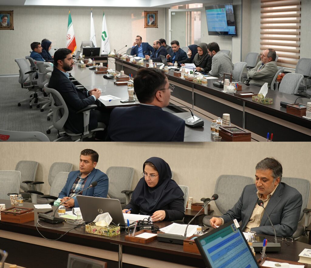 جلسه ارزیابی عملکرد ۶ ماهه منتهی به ۳۱ شهریور ۱۴۰۲ شرکت صنایع خاک چینی ایران برگزار شد