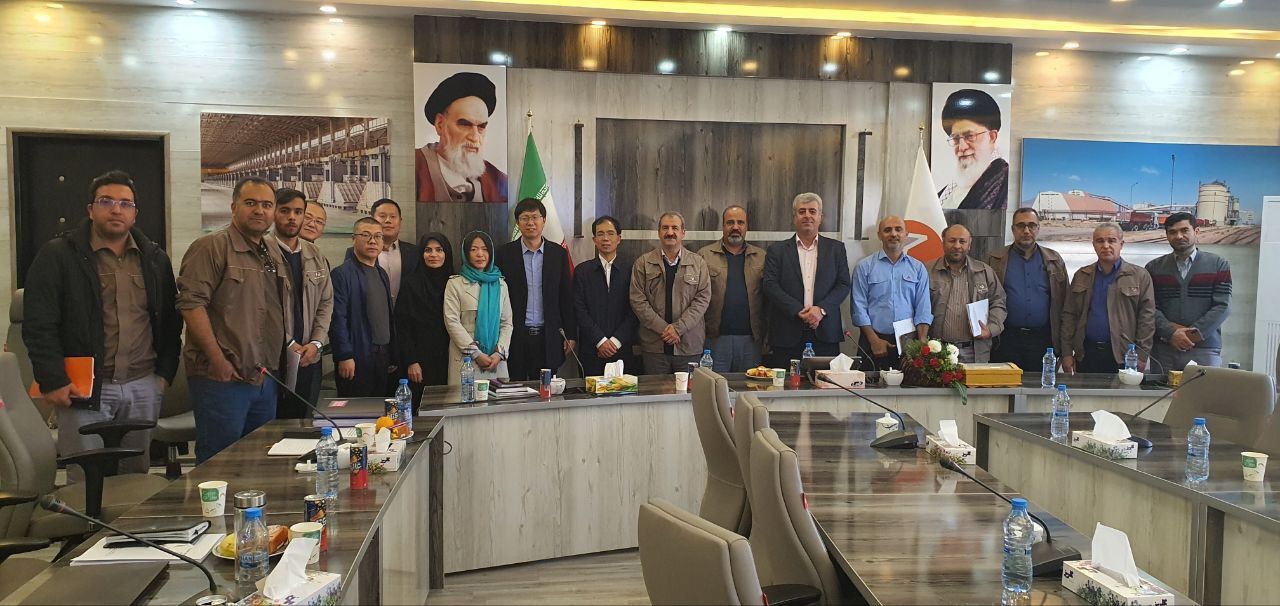 جلسه جمع‌بندی نحوه اجرایی نمودن پروژه سینترینگ شرکت آلومینای ایران و تشریح نتایج