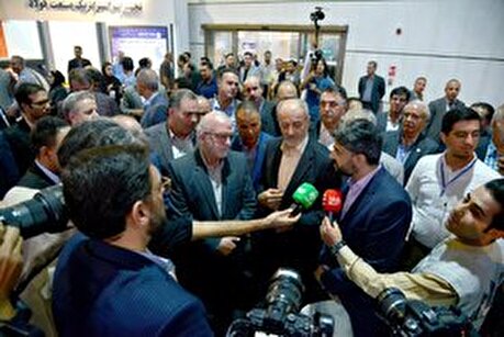 غرفه فولاد مبارکه در اولین روز از پانزدهمین نمایشگاه بین‌المللی متالکس