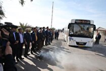۳ دستگاه اتوبوس جدید وارد شرکت سنگ آهن مرکزی ایران شد