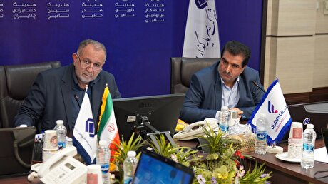 نشست مشترک مدیران عالی شرکت سرمایه‌گذاری تامین اجتماعی و بانک رفاه کارگران