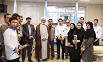 بازدید از واحد بهداشت شرکت آلومینای ایران