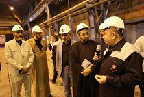 ذوب آهن اصفهان ریل پیشرفت ایران را می‌سازد