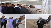بازدید استاندار سیستان و بلوچستان از معدن مس جانجا در شهرستان نیمروز