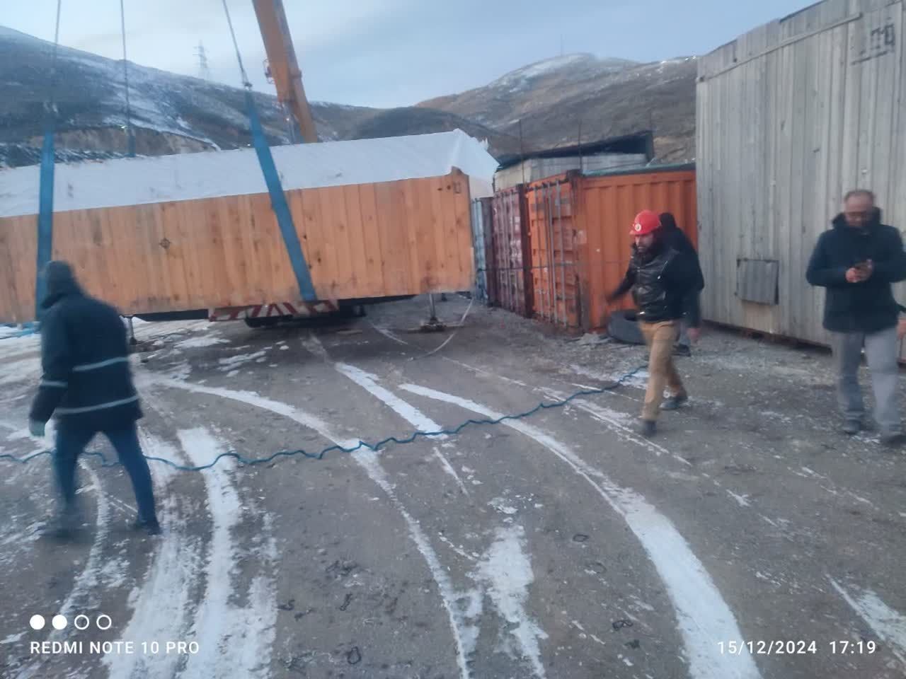 ورود اولین محموله خرید خارج از کشور به پروژه تغلیظ فاز ۳ سونگون شرکت فنی مهندسی کانی مس