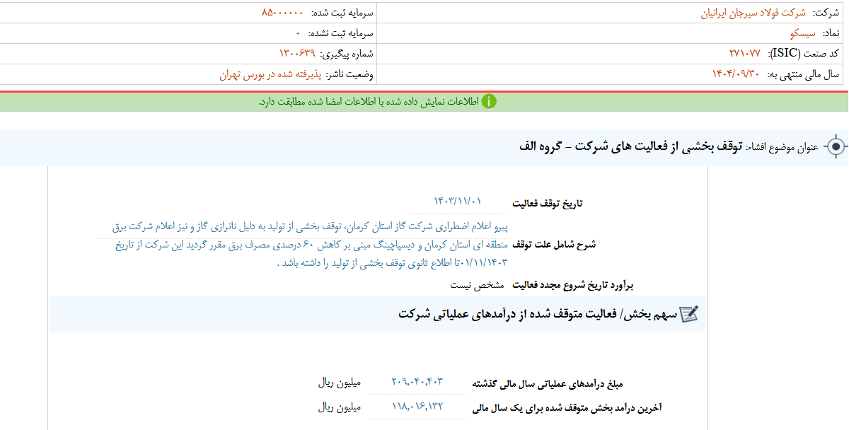 بخشی از فعالیت‌های سیسکو متوقف شد