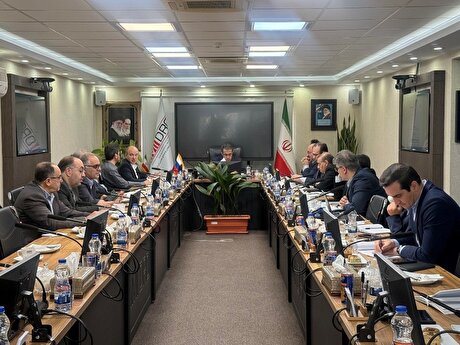 نشست هیات روسی شرکت Zarubejgeologia (JSC) از هلدینگ دولتی ROSGEO روسیه در تهران