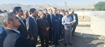 بازدید مدیرعامل ذوب آهن اصفهان از پروژه توسعه تصفیه‌خانه فاضلاب فولادشهر