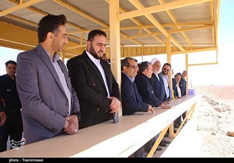 بازدید رئیس کل دادگستری استان کرمان از معدن جلال‌آباد+عکس