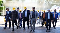 بازدید مدیران عامل و مدیران ارشد شستا و صدرتامین از کارخانه پشم شیشه ایران