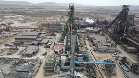 پروژه احیا ۲ جهان فولاد سیرجان به تولید رسید