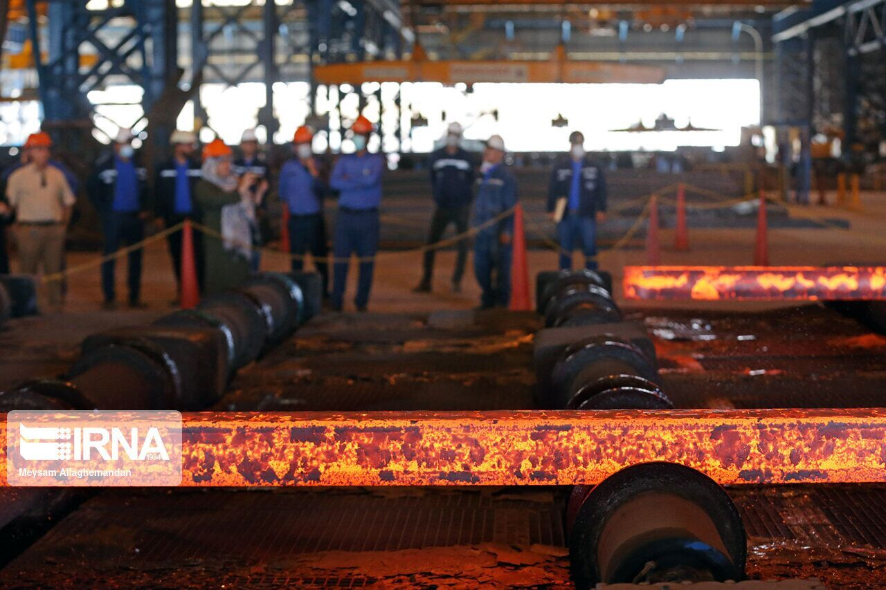 ایران در پنجمین ماه میلادی، هفتمین تولیدکننده برتر فولاد خام جهان شد