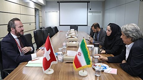 ظرفیت‌های توسعه روابط تجاری سوئیس و ایران بررسی شد
