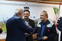 امضای موافقت‌نامه دانش‌بنیان ساخت غبارگیر کنورتور با حضور معاون رئیس‌جمهور در ذوب آهن اصفهان