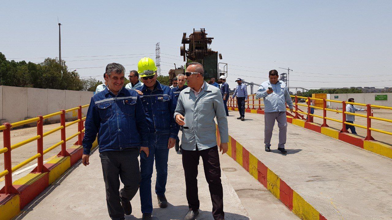 نخستین سایت تخصصی تست و بازرسی ماشین‌آلات باربرداری کشور در فولاد خوزستان افتتاح شد