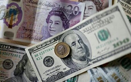 افزایش پوند انگلیس در برابر دلار
