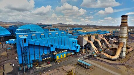 تولید بیش از ۲۳ میلیون تن گندله در فولاد سنگان