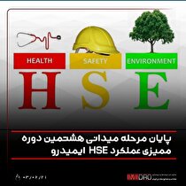 پایان مرحله میدانی هشتمین دوره ممیزی عملکرد HSE ایمیدرو