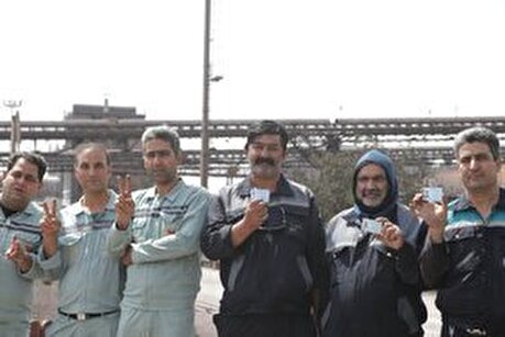 برگزاری دور دوم انتخابات ریاست جمهوری در ناحیه آهن‌سازی شرکت فولاد مبارکه
