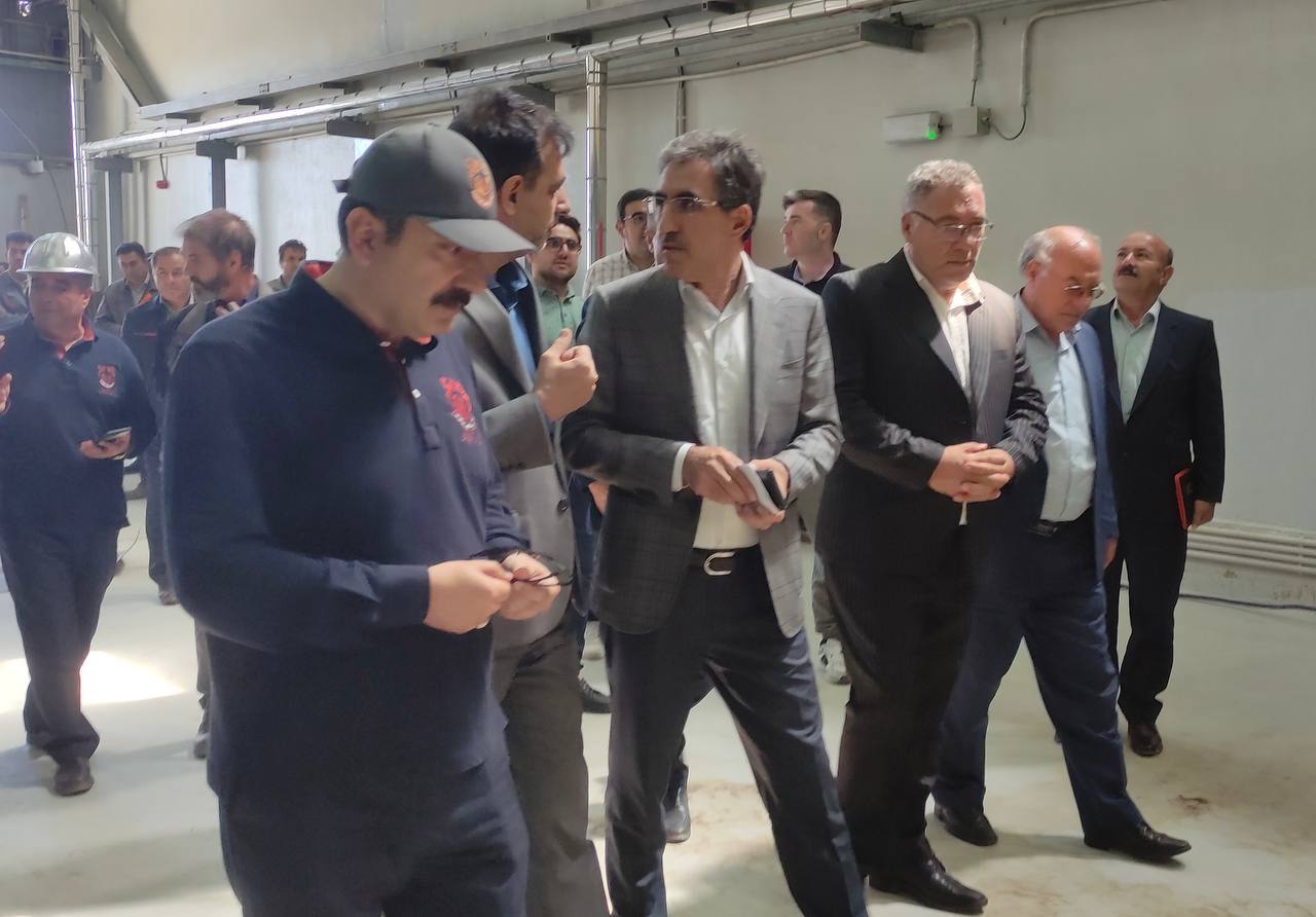 بازدید رئیس کمیسیون صنایع و معادن مجلس شورای اسلامی از مجتمع مس سونگون