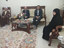 دیدار مشاور وزیر صمت با خانواده معظم شهید «علی ولیپوری گودرزی»