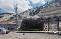 ۱۴ کارگر بر اثر ریزش معدن در ترکیه مجروح شدند