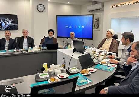 بازدید رئیس دادگستری خراسان رضوی از مجموعه معادن سنگان