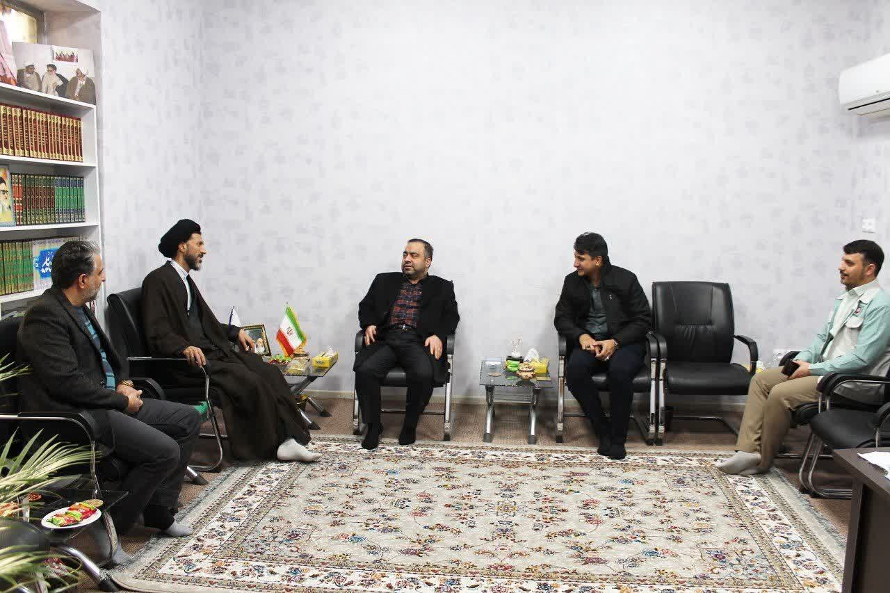 دیدار مدیرعامل شرکت آهن و فولاد ارفع با امام جمعه اردکان