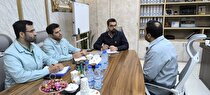 دیدار چهره به چهره معاون منابع انسانی و امور اجتماعی با کارکنان شرکت فولاد خوزستان
