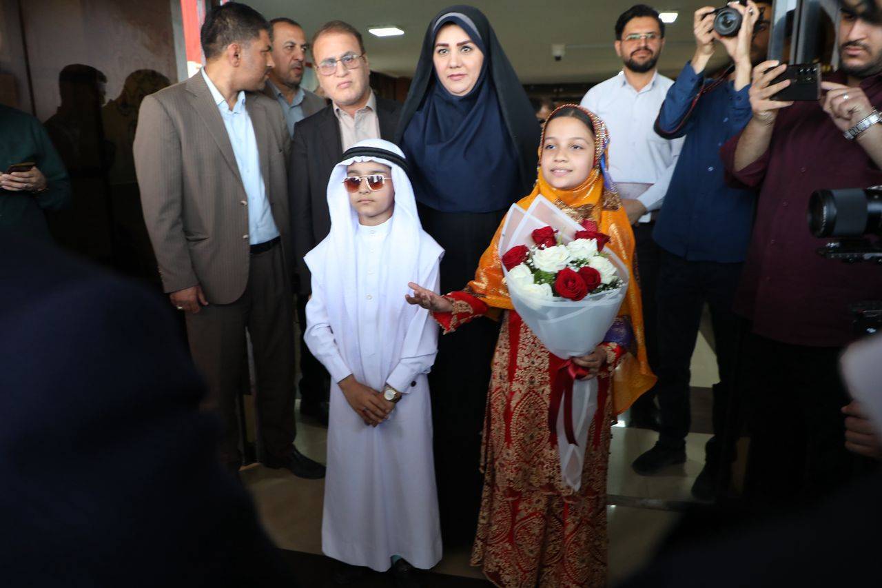 وزیر صمت وارد فرودگاه بین‌المللی شهید حاج قاسم سلیمانی اهواز شد