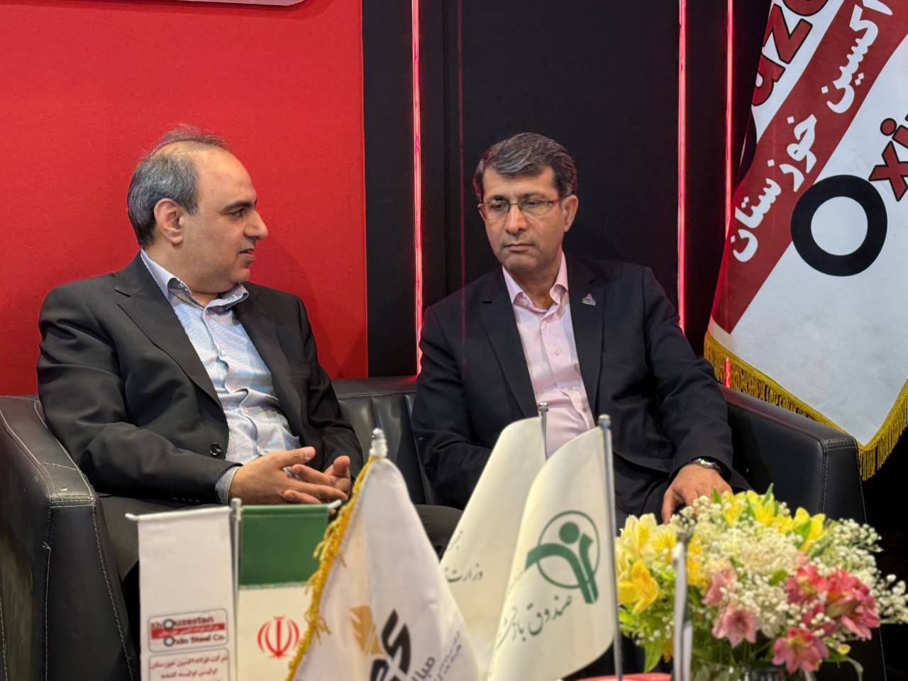 گفت‌وگوی تخصصی مدیران عامل شرکت‌های مهندسی و توسعه گاز ایران و فولاد اکسین خوزستان درباره توسعه همکاری‌های راهبردی