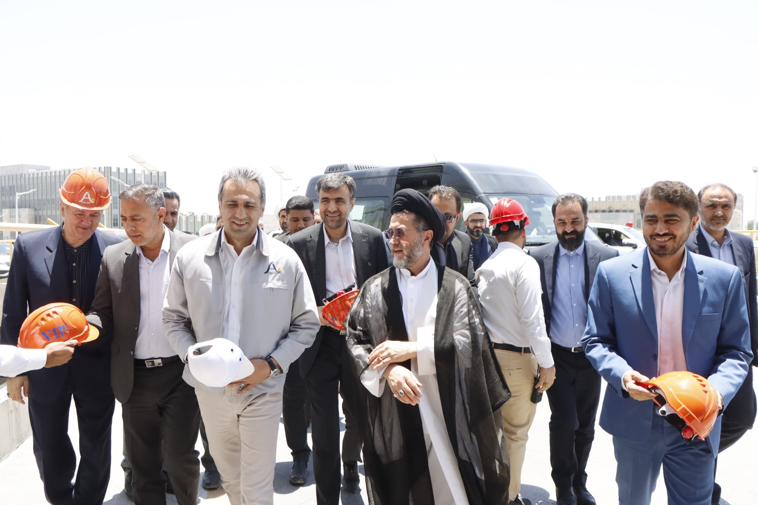 بازدید رئیس کل دادگستری فارس از مجتمع آلومینیوم جنوب