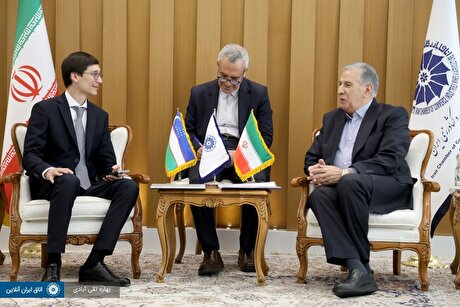 نشست مشترک رئیس اتاق ایران با معاون وزیر صنعت ازبکستان