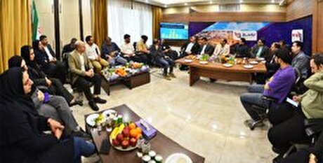 بازدید مدیر روابط عمومی گروه فولاد مبارکه از پایگاه خبری تحلیلی ایراسین
