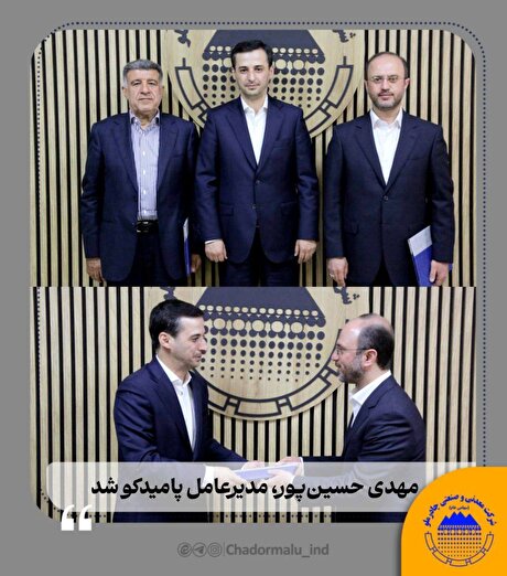 «مهدی حسین‌پور» مدیرعامل پامیدکو شد