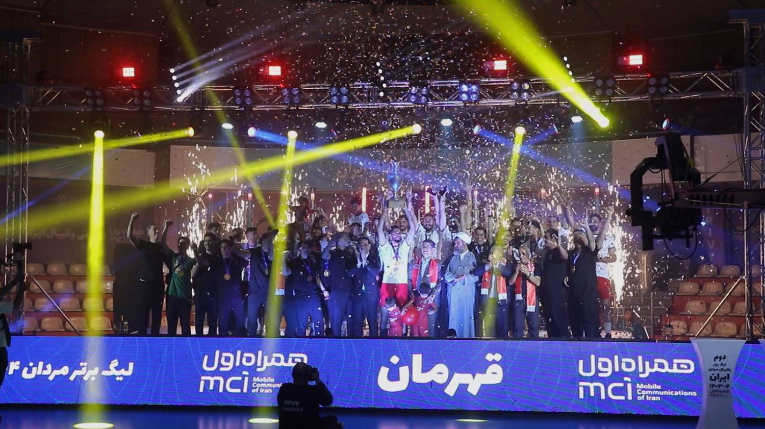 فولاد سیرجان ایرانیان برای سومین بار قهرمان لیگ برتر والیبال ایران شد