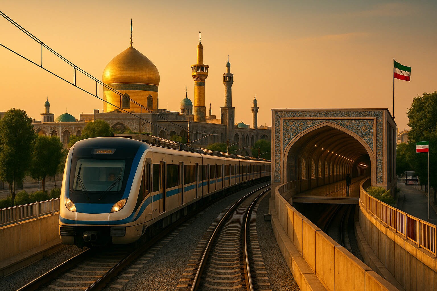 قرارگاه خاتم؛ خط سوم تا قلب شهر خدا/ جهادِ مهندسی، زیارت را آسان کرد/ قطار ساخت ایران، به مشهدالرضا رسید