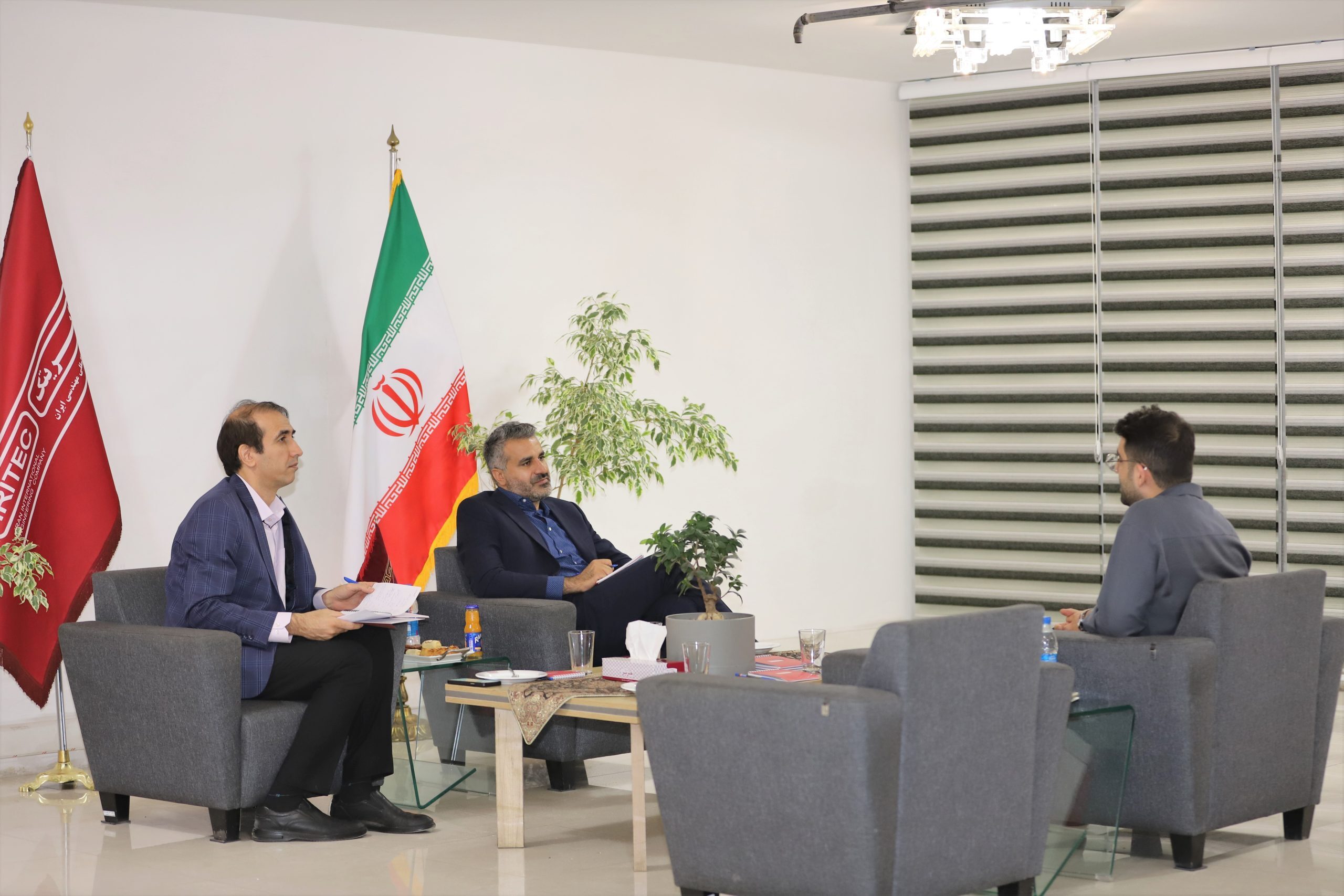 دیدار صمیمانه مدیرعامل ایریتک با کارکنان شرکت